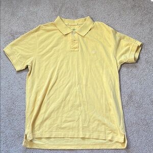Timberland Yellow Polo Shirt Vibrant Short Sleeve